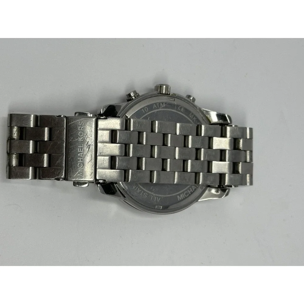 Michael Kors Watch MK8348 Mercer Chronograph Stainless Steel Men's Watch V1
